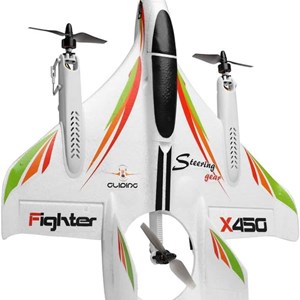 اسباب بازی هواپیما کنترلی Remote Control Airplane مدل XK X450 _اسباب بازی کوادکوپتر